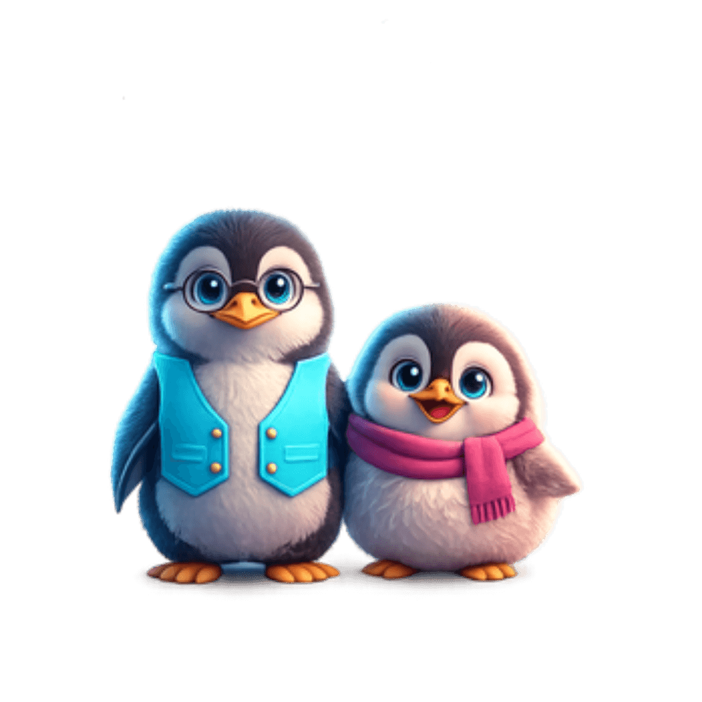 Pip and Pippy, Cliqstr's onboarding guides